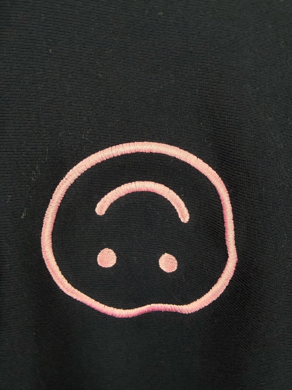 Giggly Squad We Can’t Be Managed Navy Pink Graphic Hoodie Size L - Picture 3 of 6